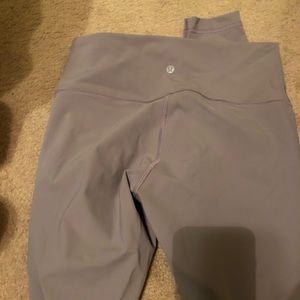 Lavender LuLulemon workout pants
